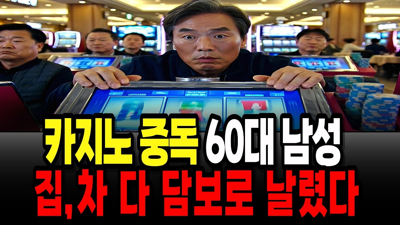 카지노 중독 60대 남성 실화, 애지중지 외제차도 담보로 날린 강원랜드의 진실ㅣ노후사연ㅣ시니어사연ㅣ노후인생ㅣ오디오북
