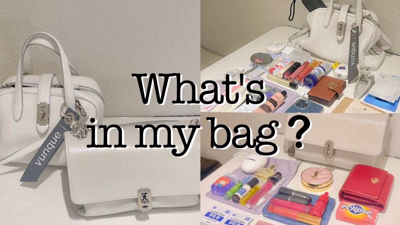 What's in my bag? | ISFJ와 ENFP의 극과극 인마이백 | 분크 바게트백&분크 토트백, 보부상들의 꿀템 대방출 👜