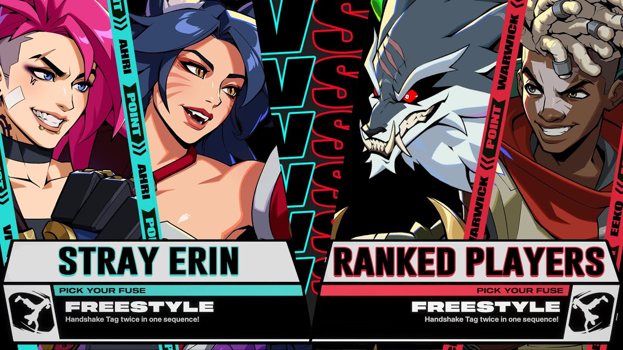 StrayErin (Ahri / VI) vs Ranked Players - 2XKO