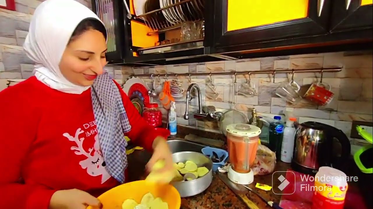 تحدي الطبخ انا وماما وبابا الحكم🤗😂