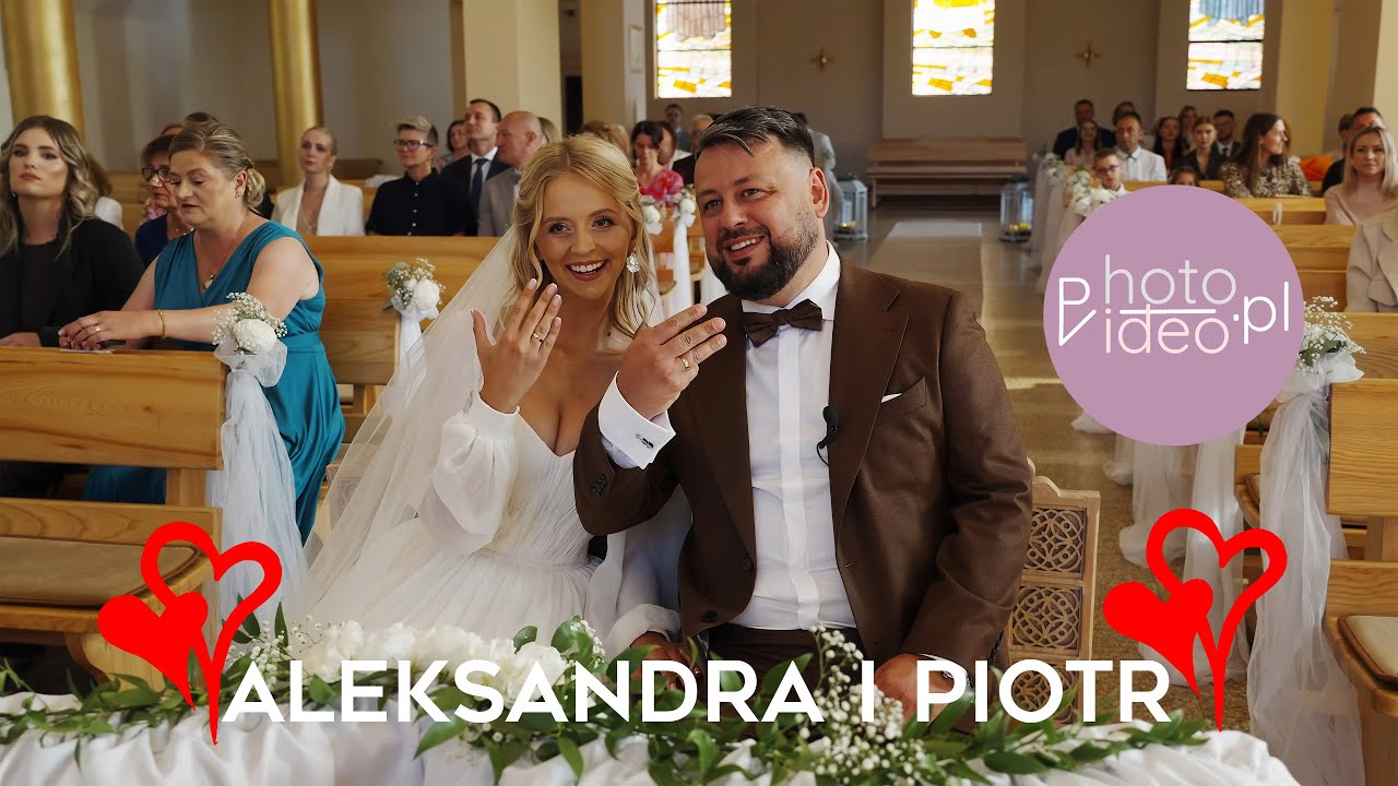 ślub Oli i Piotra w Niemczu i Szumilas Miejsce Spotkań w Bydgoszczy - www.photo-video.pl
