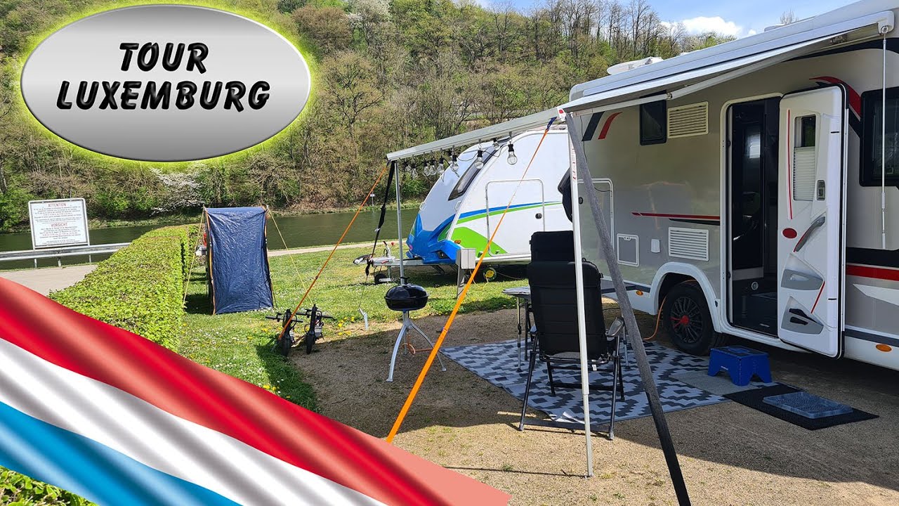 #Fahrt #Luxemburg zum #Camping du #Barrage, #Rosport