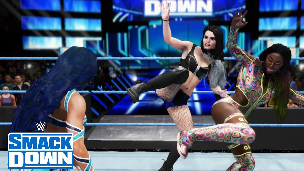 WWE 2K20 SMACKDOWN 6 WOMEN'S TAG TEAM MATCH