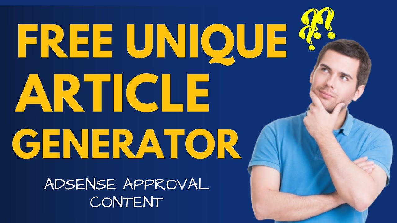 Free Unique Article Generator Online 2022 || Unique Article Generator 2022