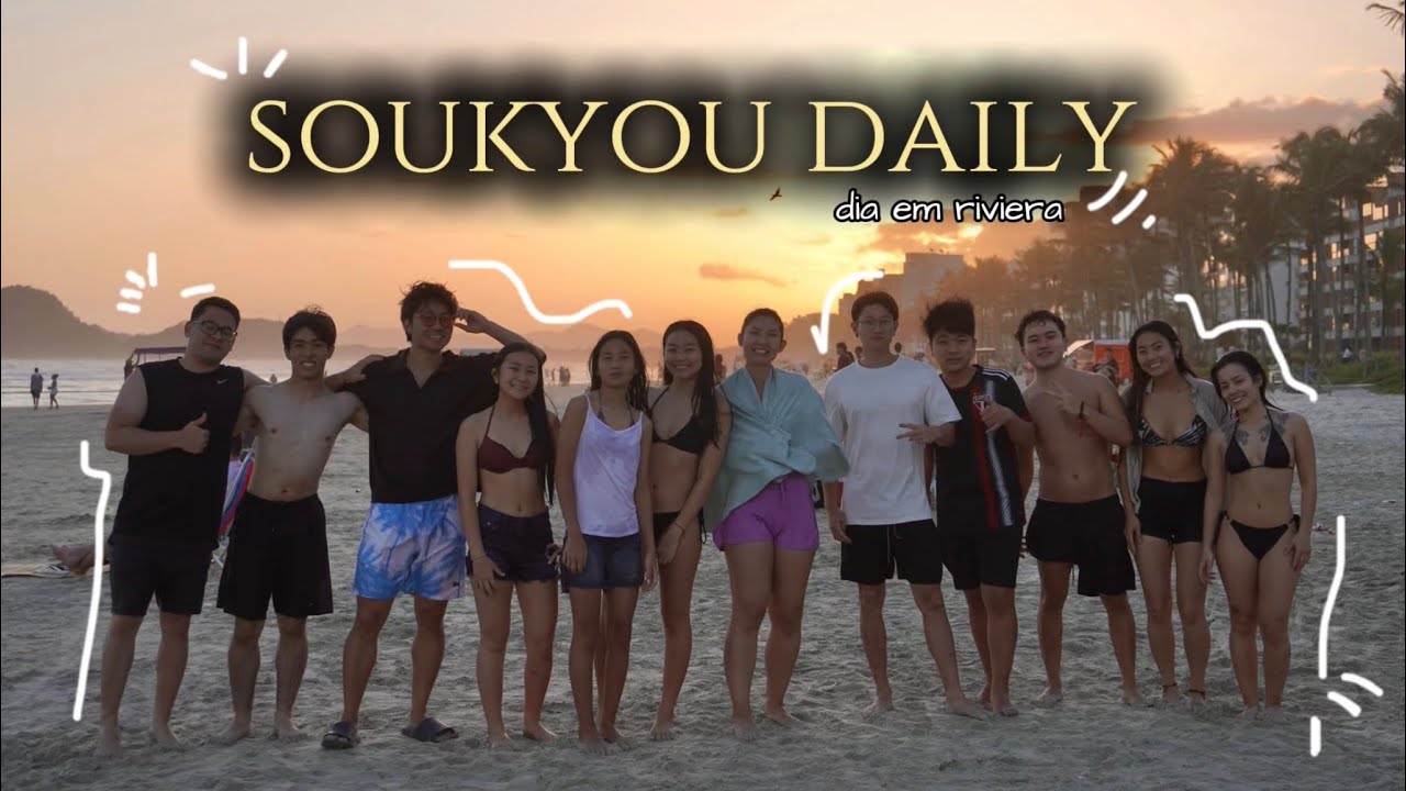 Soukyou vlog-Passando o dia em Riviera 
