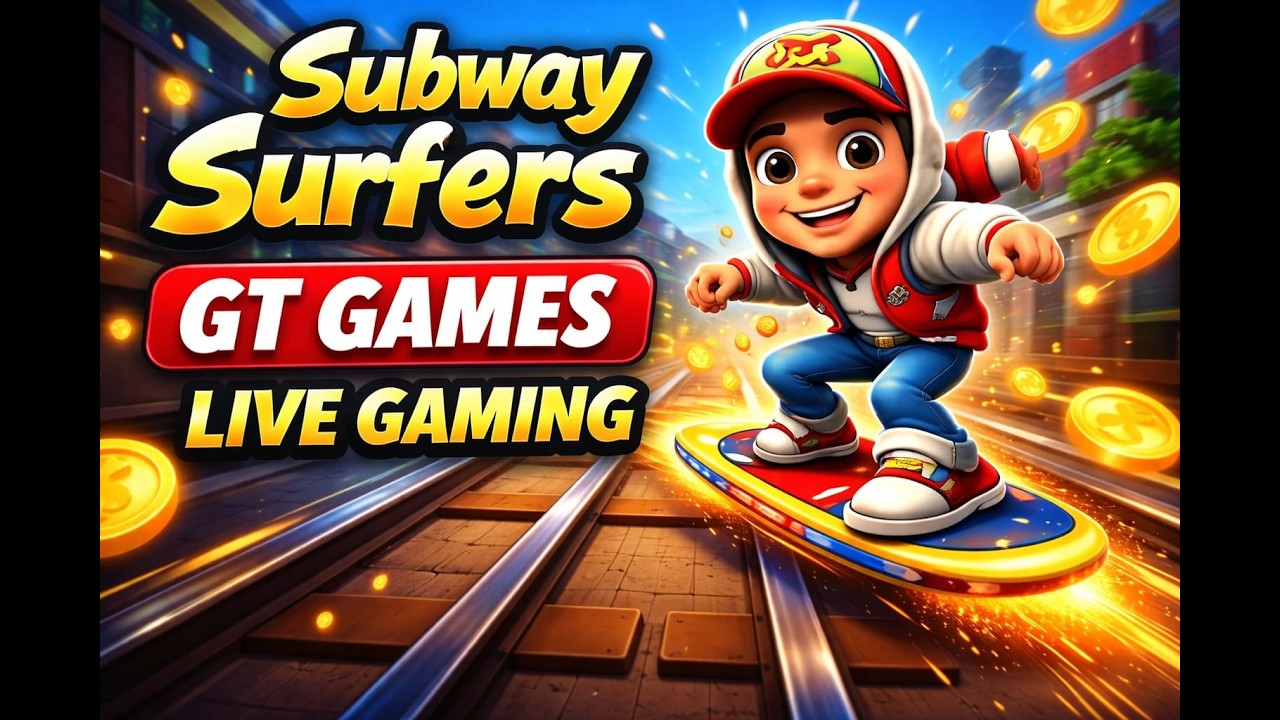 🔴 Subway Surfers Live 🔥 New Record Banane Wale Hai | GT Game  #subwaysurfers