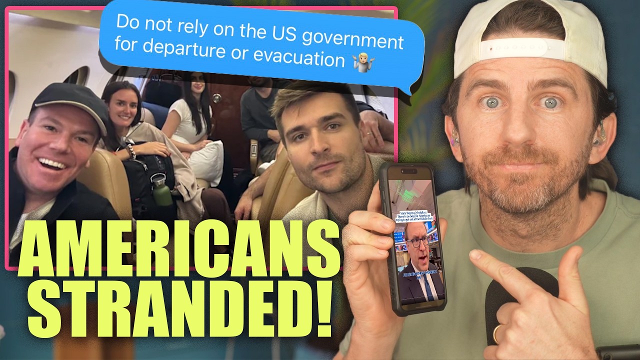 Americans STRANDED In Middle East While Trump Aid Gets Private Jet Out!