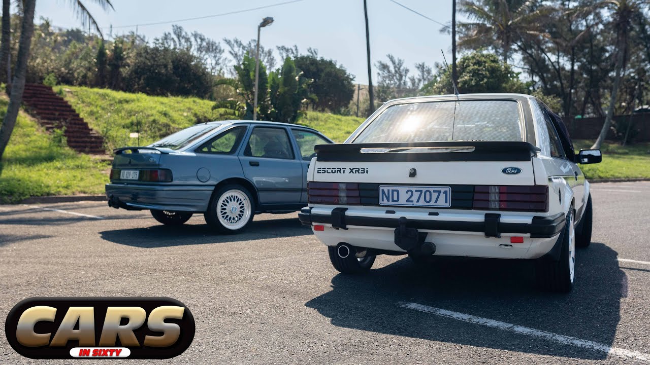 Ford Sierra 3.0i RS и Ford Escort XR3i *Классика отца и сына*