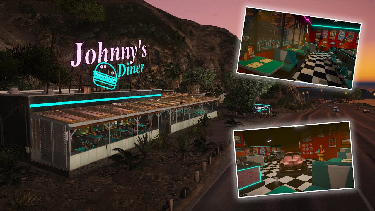 GTA V MLO - Johnny's Diner - [FIVEM]
