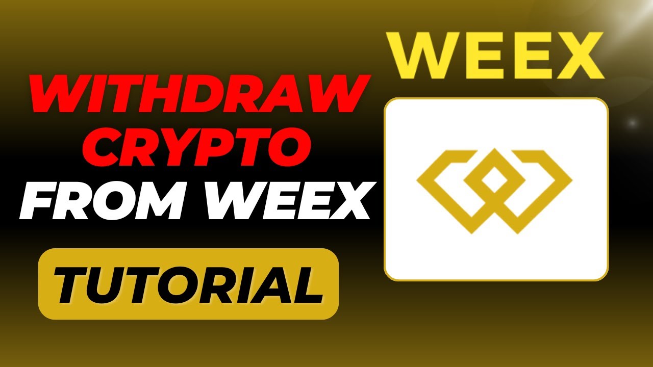 WEEX - How to WITHDRAW CRYPTO from WEEX (Simple WEEX Crypto Withdrawal Tutorial Step-by-Step)
