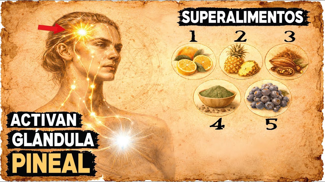 DESPERTAR ESPIRITUAL: ¡5 ALIMENTOS que Pueden Liberar Tu GLÁNDULA PINEAL!