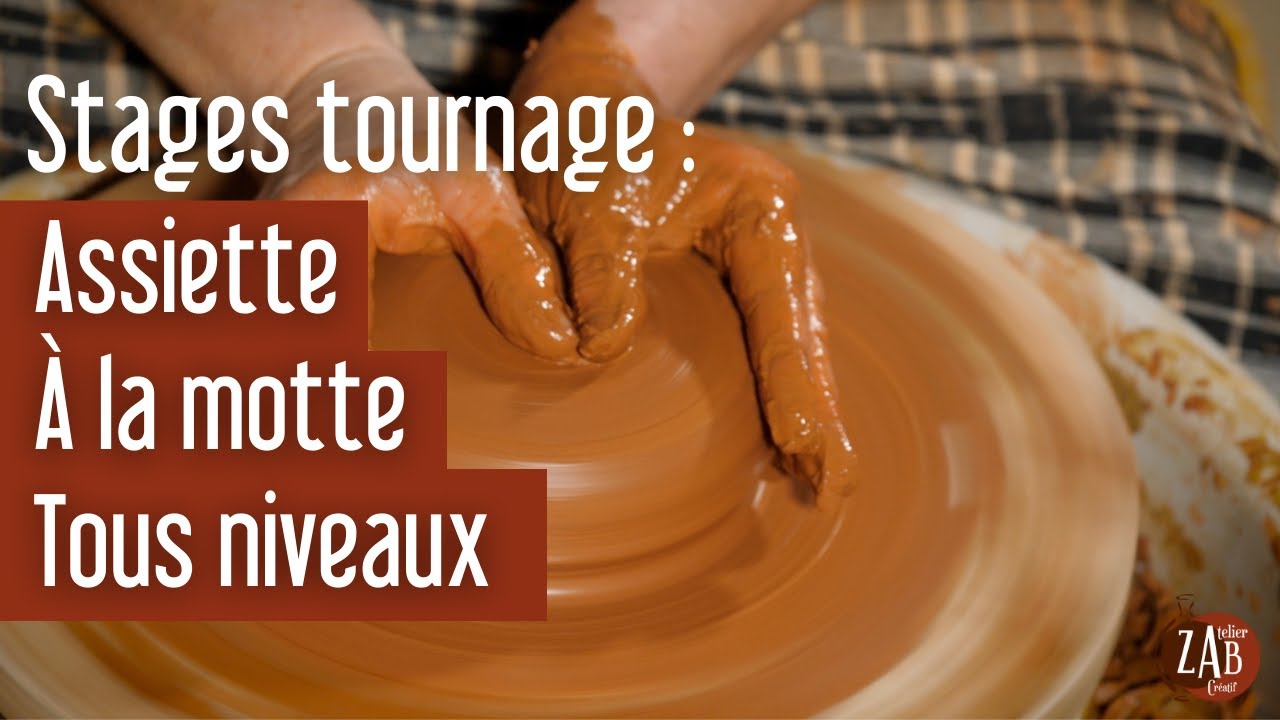 Stage tournage poterie - Cours 🏺