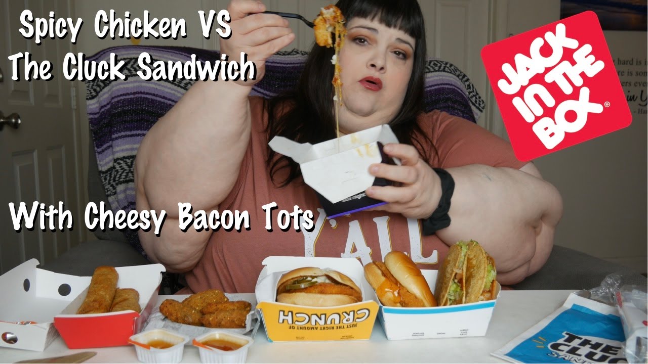 Jack In The Box Spicy Chicken VS The Cluck Sandwich Mukbang