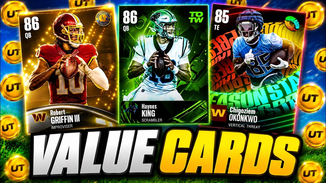 Top 10 MUST HAVE VALUE CARDS in Madden 27!