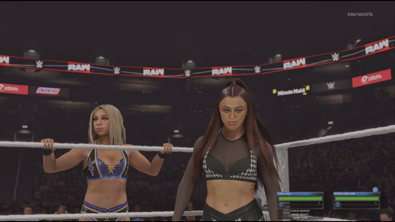 RheA RipLey , iYo SkY vs WReN SiNcLaiR , THea HaiL  !!!