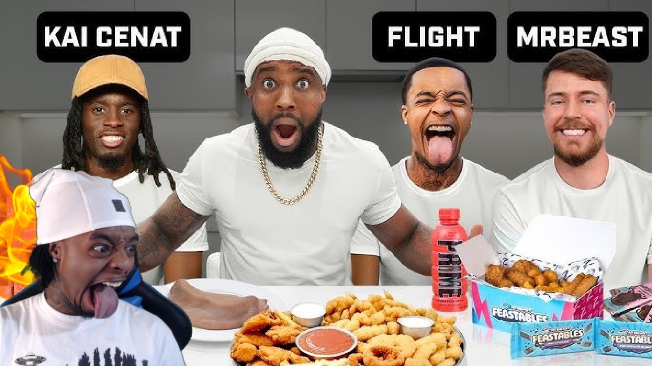 FlightReacts To CashNasty Letting Youtubers Control Everything I Eat For A Week!!