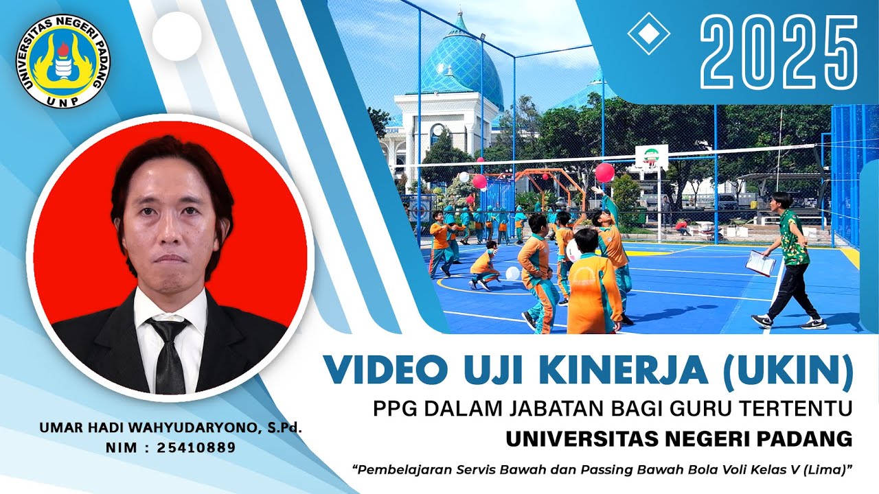 VIDEO UKIN PJOK  | PPG DALJAB 2025