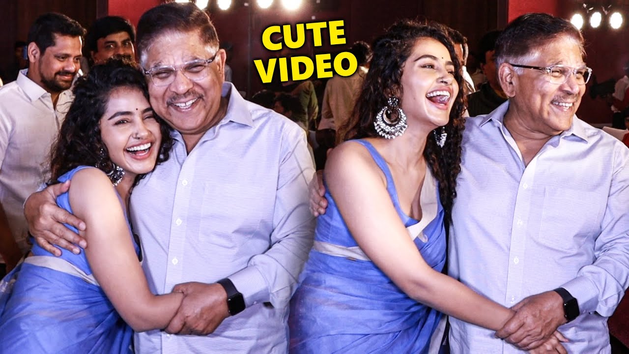 Anupama Parameswaran &  Allu Aravind CUTE Bonding Video | TFPC Exclusive
