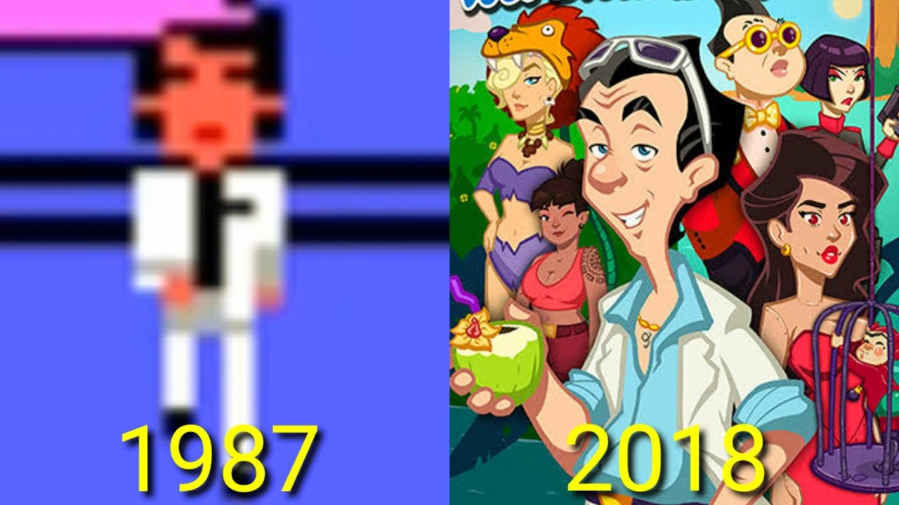 Evolution of Leisure Suit Larry Games 1987~2018
