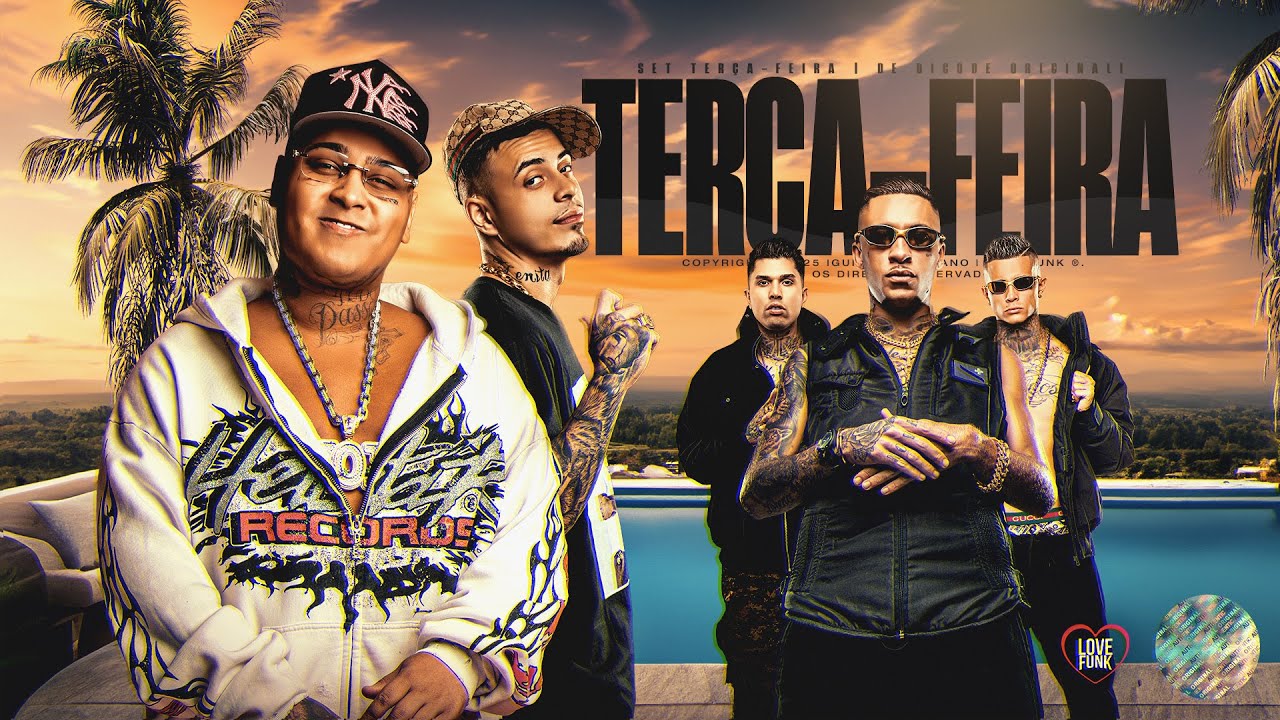 SET TERÇA-FEIRA - MC Ryan SP, MC Tuto, MC Kadu, MC Marks, Vulgo D (Playlist Funk 2025 Lançamento)