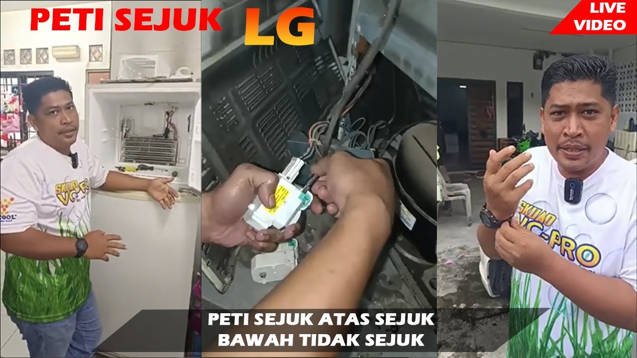 PETI SEJUK ATAS SEJUK BAWAH TAK SEJUK