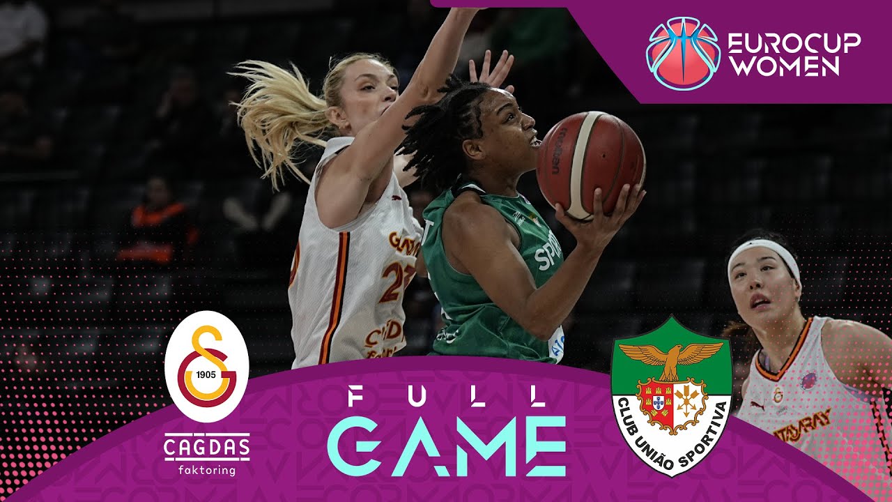 Galatasaray Cagdas Factoring v Sportiva/AzorisHotels | Full Basketball Game | EuroCup Women 2024-25