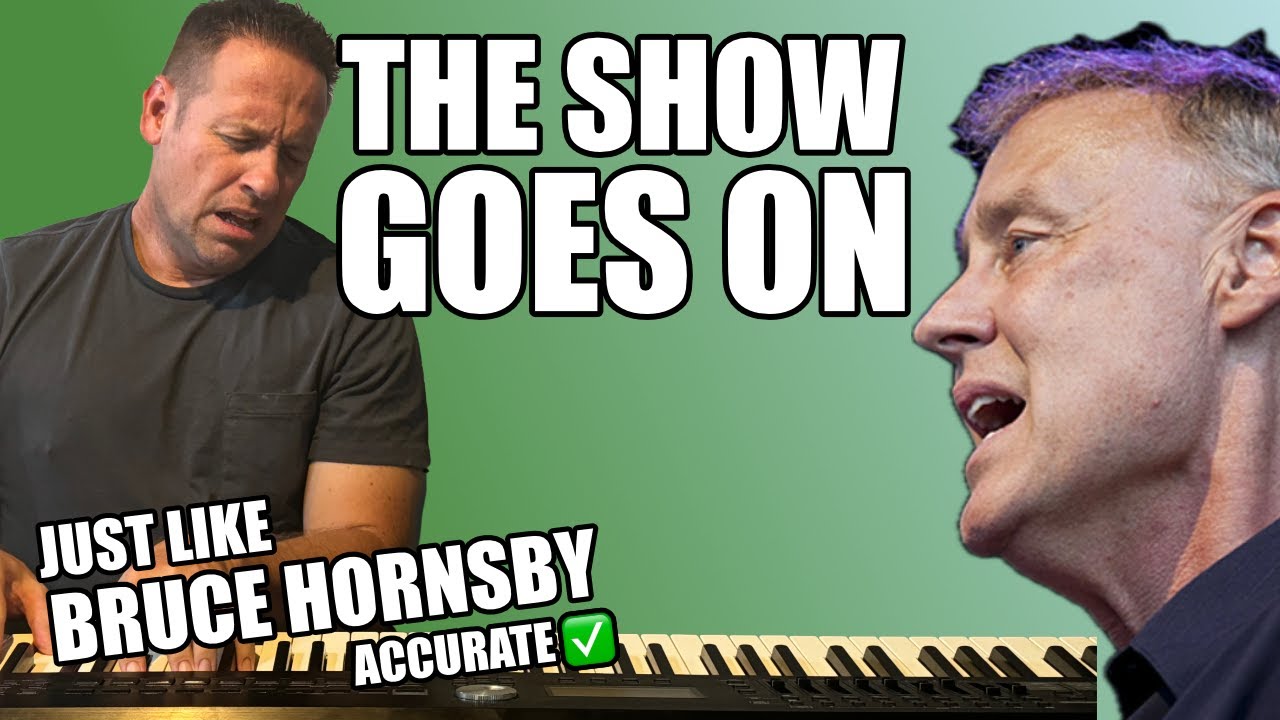 Learn To Play Piano | The Show Goes On Bruce Hornsby | Accurate Lesson | Easy Tutorial
