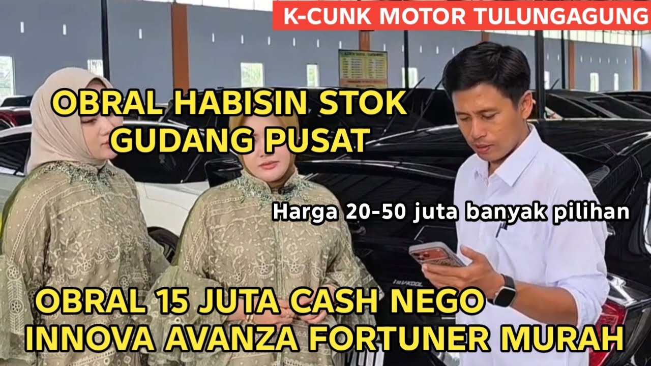 Obral 15 juta cash nego‼️Review mobil murah dikcunk motor tulungagung