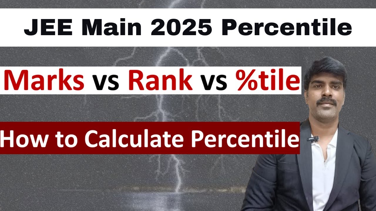How to Calculate JEE Percentile & Convert Percentile to Rank | Simple in Tamil & English