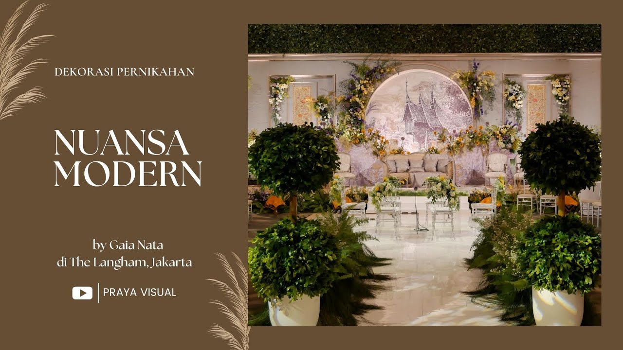 4K Dekorasi Pernikahan di The Langham Jakarta by Gaia Nata  - Amyra & Adit