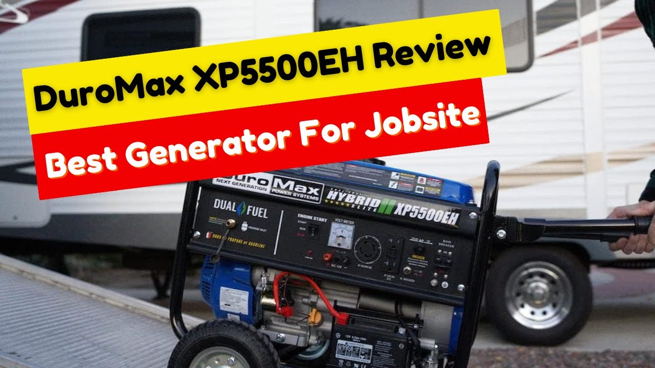 DuroMax XP5500EH Generator Review I Best Generator For Jobsite
