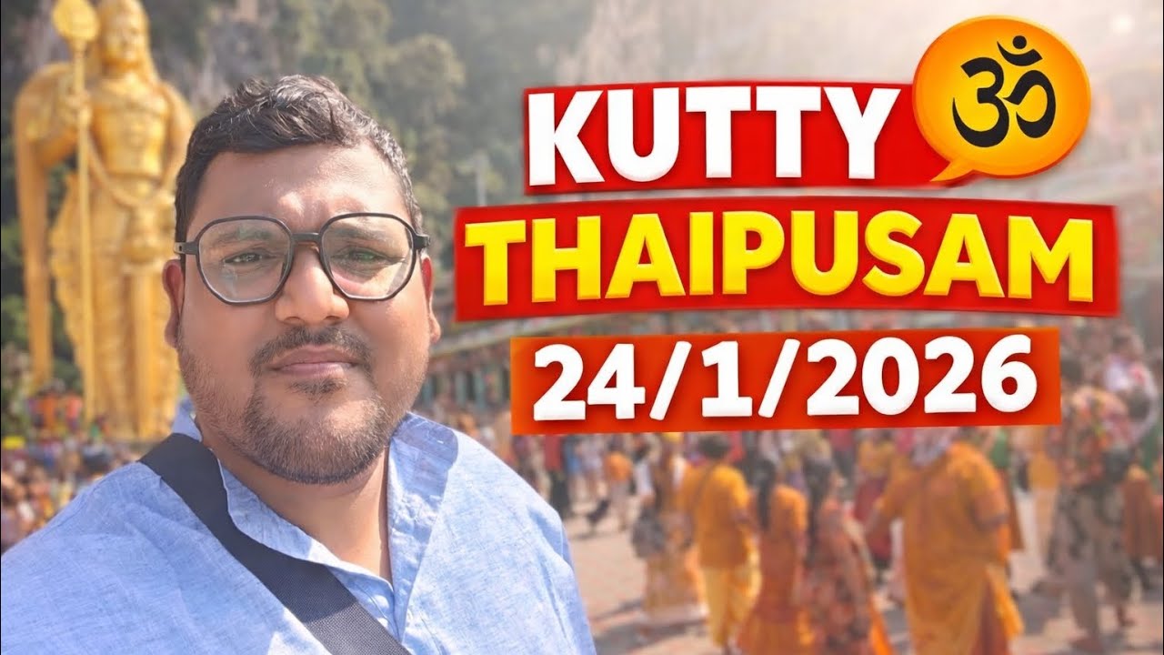 Kantha Sasthi Batucaves | 4K Walk  