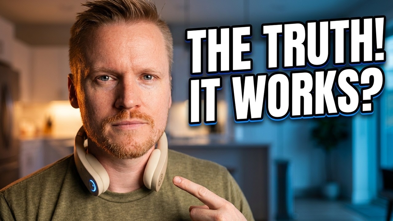 This Neck Massager Actually Works | SKG Unboxing & First Impression