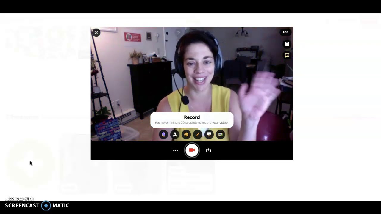 How to record a Flipgrid video (for students)