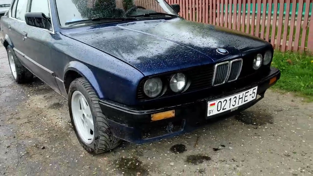Литые диски с Passat B2 на BMW e30