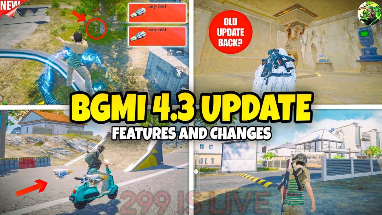 NEW BGMI UPDATE 4.3 FEATURES AND CHANGES | BGMI EVENT UPDATE BETA CHANGES WITH NEW ABILITIES .
