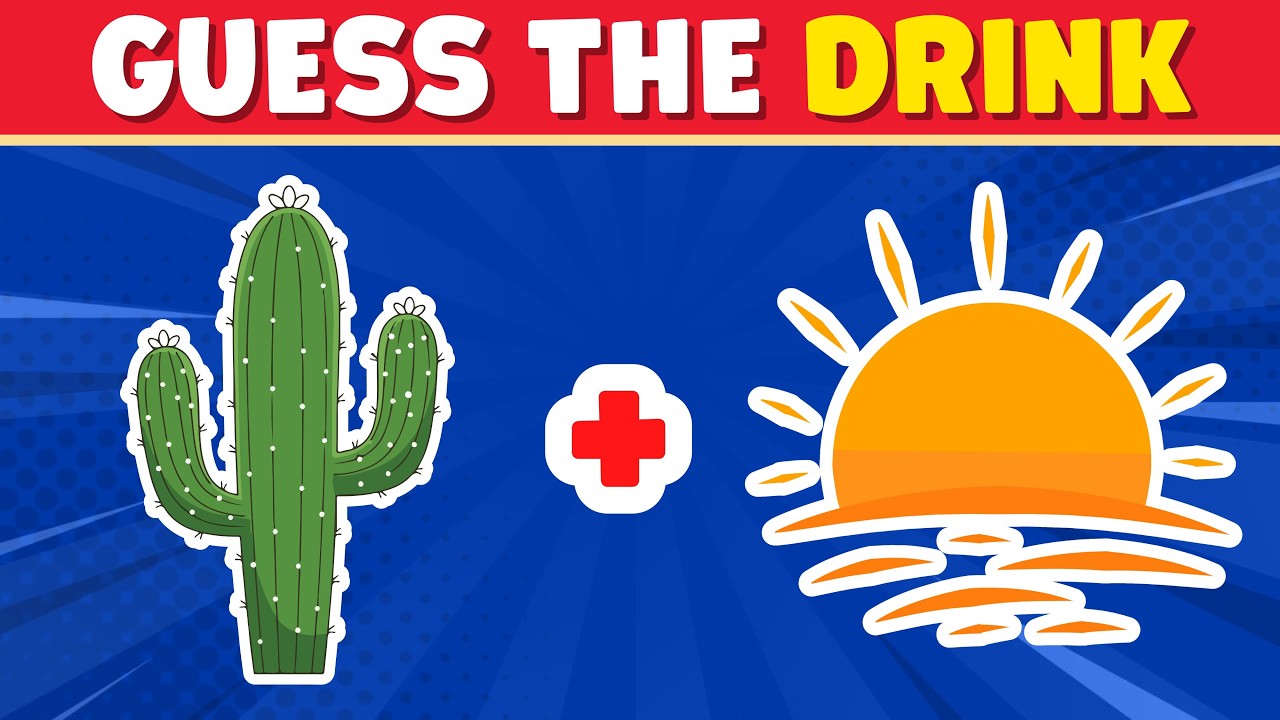 🧠  Guess The DRINK By Emoji 🍹🥤 Tino Quiz