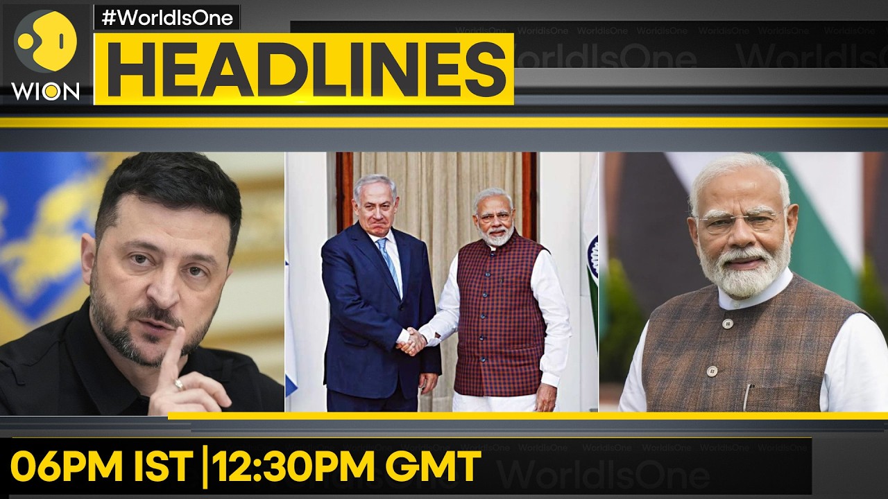 India-Israel Elevate Ties to Strategic Partnership | PM Modi: Working on FTA with Israel | HEADLINES