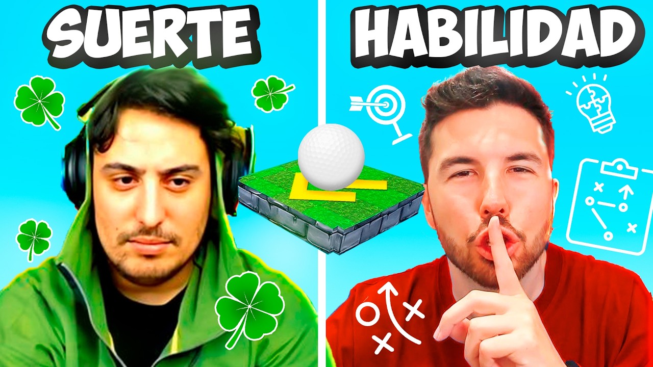 ELIGE: SUERTE o HABILIDAD | GOLF IT