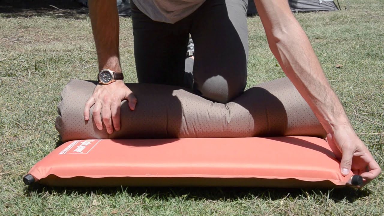 How to set up, deflate, and pack a self-inflating foam sleeping pad or camp mat