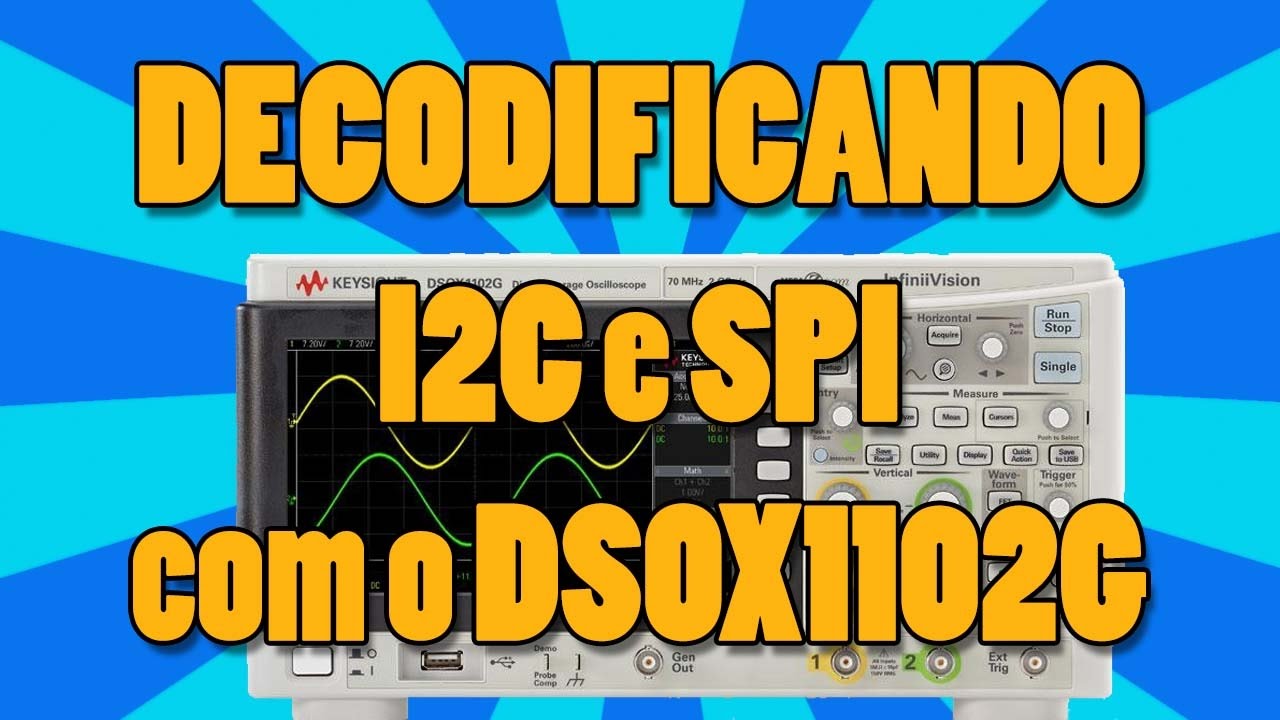 Decodificando sinais digitais com o DSOX1102G