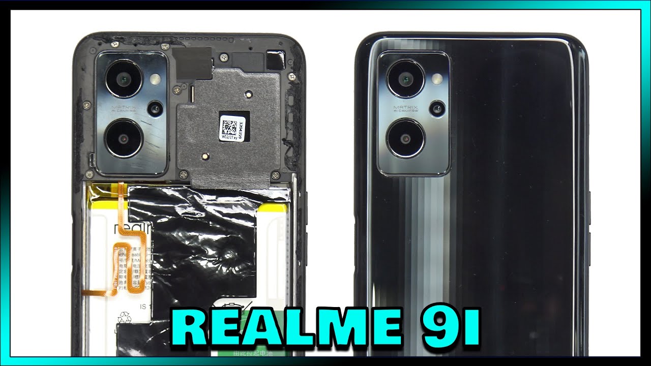Realme 9i Disassembly Teardown Repair Video Review