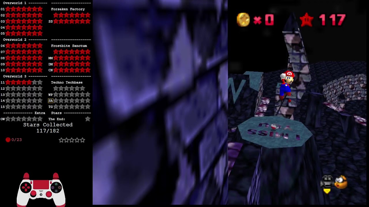 【改造マリオ64】新作鬼畜ハックSM64 Curse of the Empireを進めることができるのか。