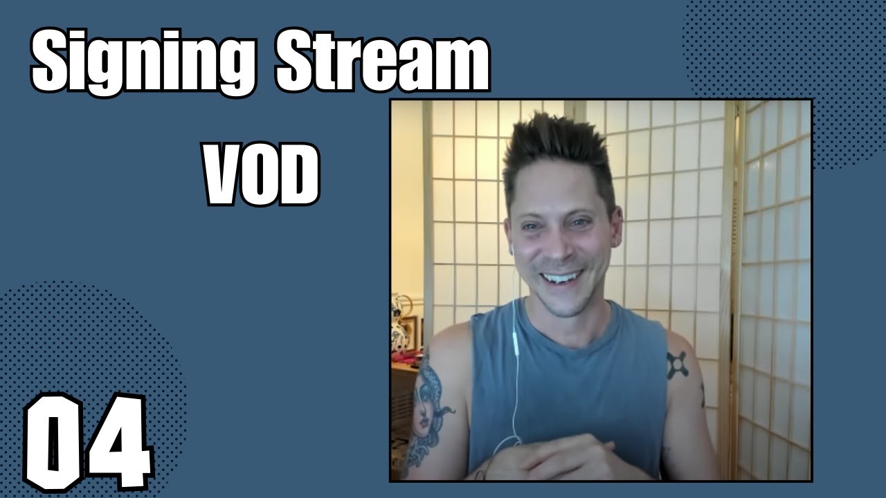 Neil Newbon Signing Vod #4