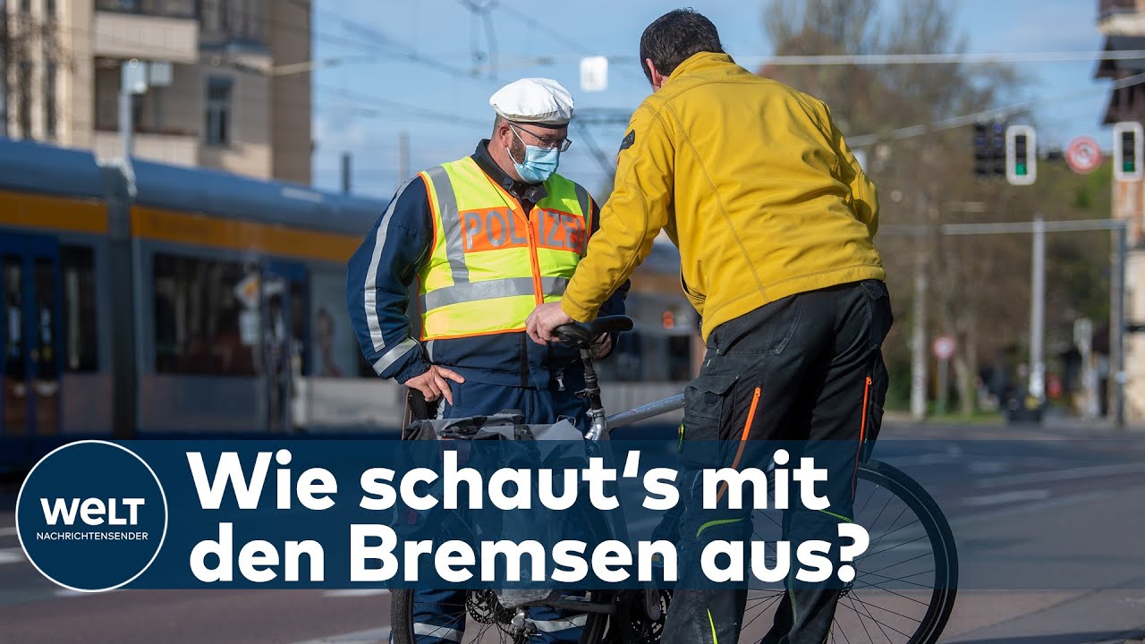 POLIZEI KONTROLLIERT RADFAHRER: Für mehr Rücksichtnahme im Straßenverkehr
