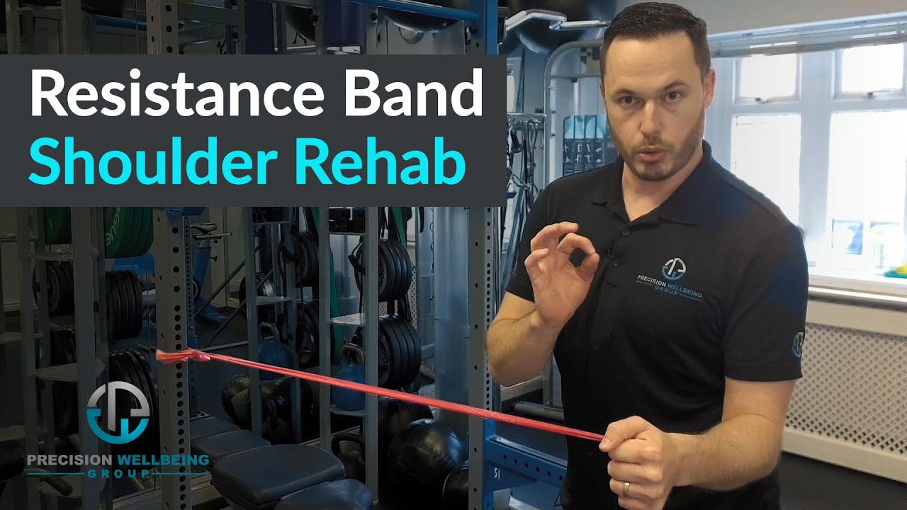 The right way to strengthen your rotator cuff using resistance bands