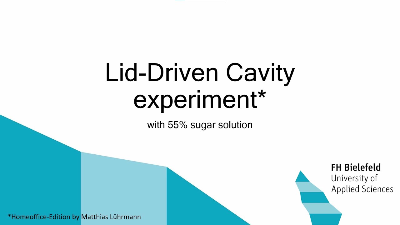 Experimental Simulation of Lid-Driven Cavity Flow
