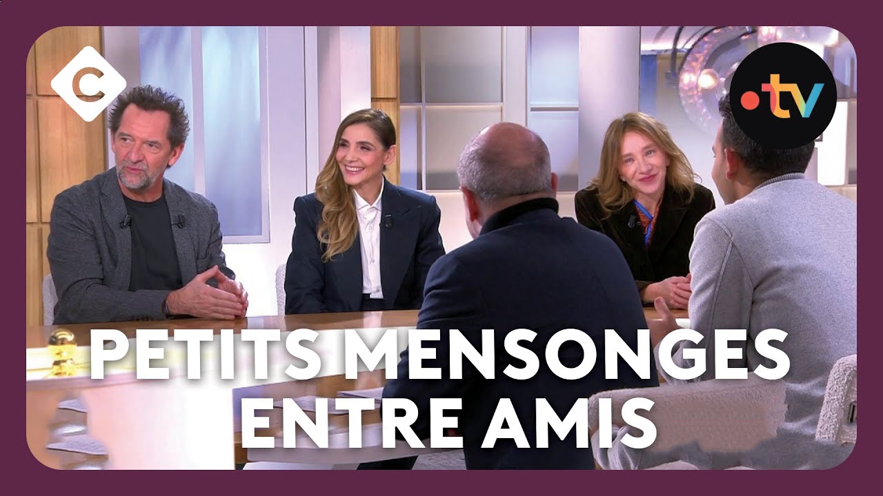 S. De Groodt, C. Courau & S. Testud : la vertu du mensonge - C à Vous