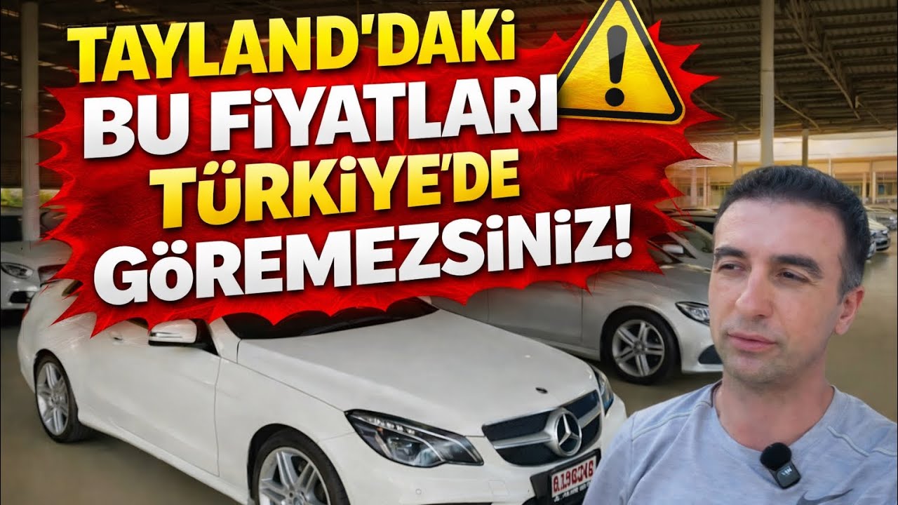 Bu Fiyatlar T&uuml;rkiye&rsquo;de Olsa Kuyruk Olurdu! Tayland Mercedes&ndash;BMW Piyasası