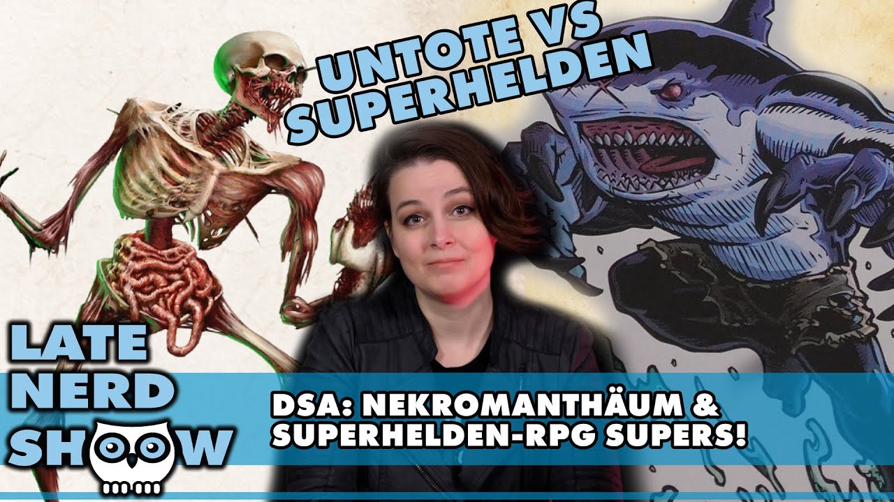 DSA: Aventurisches Nekromanthäum und Superhelden-Baukasten 